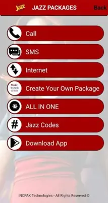 SIM Packages Pakistan android App screenshot 6